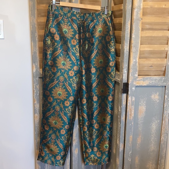Anthropologie damask high waisted pants - Picture 4 of 13